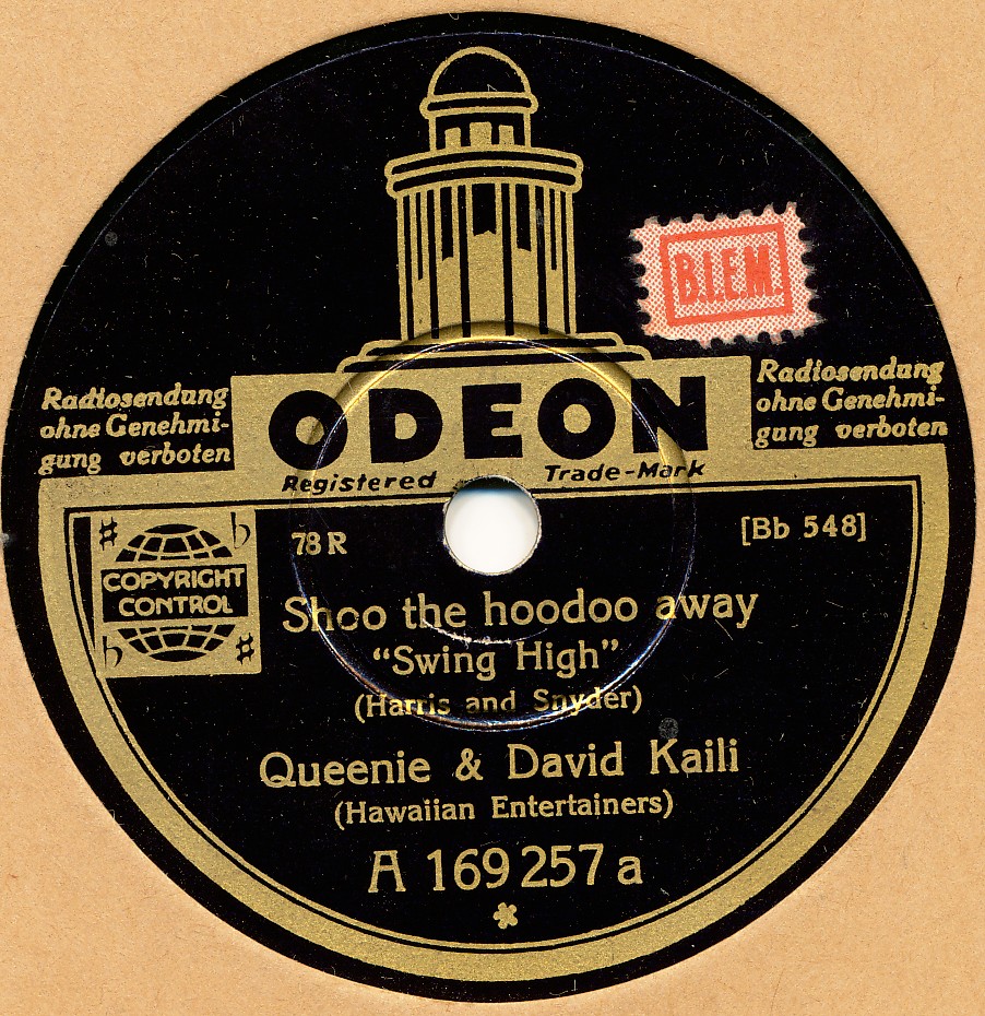 OTRS #1 – Great Hawaiian Music of the 1920's & 30's