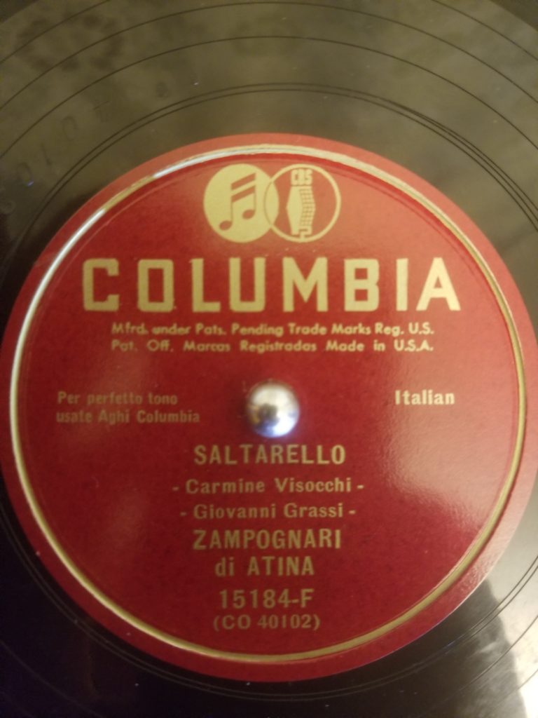 OTRS 101 “TODD CAMBIO'S “GREAT OLD ITALIAN MUSIC” | John's Old 