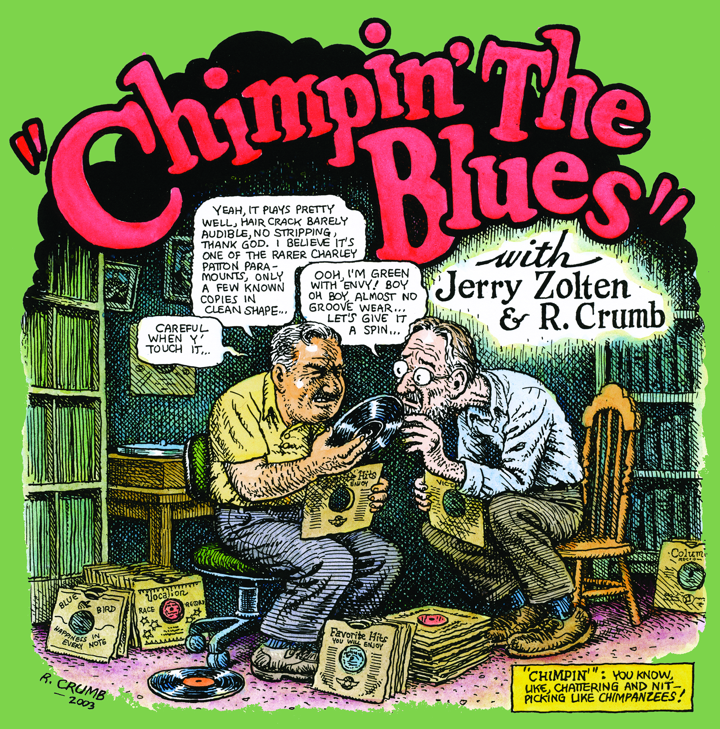 2013 release of old 78 records with Robert Crumb & Jerry Zolten